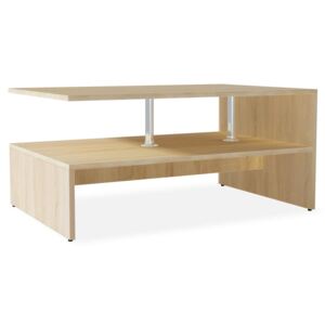 Konferenční stolek dřevotříska - 90x59x42 cm | dub