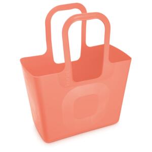 TASCHE taška XL plážová, stojan na časopisy a noviny, na hračky, dřevo KOZIOL (Barva-broskvová oranžová)