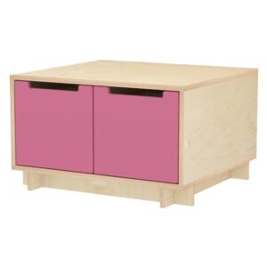 LITTLE DESIGN Herní stolek se 4 zásuvkami Barva: 9 - tmavě růžová