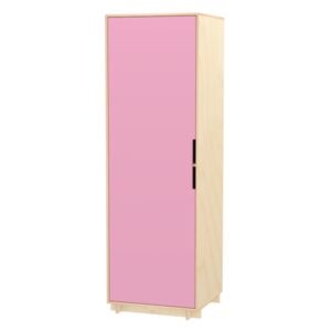LITTLE DESIGN Šatní skříň s policemi Barva: 10 - růžová