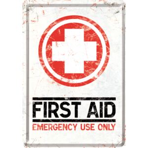 Nostalgic Art Plechová pohlednice - First Aid