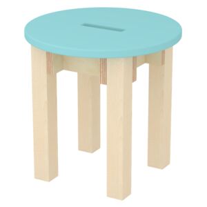 LITTLE DESIGN Dětská stolička M Barva: 7 - světle modrá