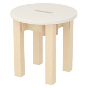 LITTLE DESIGN Dětská stolička M Barva: 4 - bílá