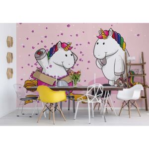 Fototapeta - Unicorn Surprise Papírová tapeta - 368x280 cm