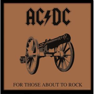 Plakát v rámu AC/DC: For Those About To Rock(31,5 x 31,5 cm)