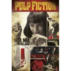 Plakát Pulp Fiction: Mia Wallace (61 x 91,5 cm) 150 g