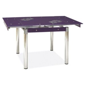 *Jídelní stůl GD-082 rozkládací fialový