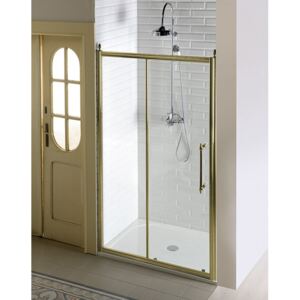 GELCO - ANTIQUE sprchové dveře posuvné,1200mm, ČIRÉ sklo, bronz (GQ4212C)