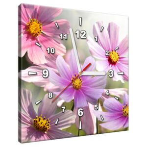 Tištěný obraz s hodinami Jemné květy ZP1148A_1AI