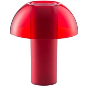 Červená stojací lampa Pedrali L003TA