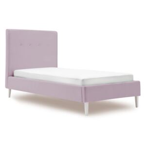 Dětská fialová postel PumPim Mia, 200 x 90 cm