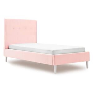 Dětská růžová postel PumPim Mia, 200 x 90 xm