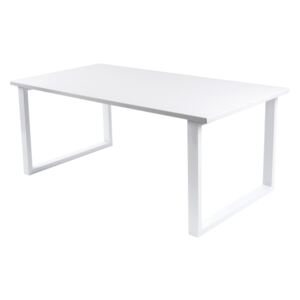 Time for home Bílý konferenční stolek Dalero 100x50 cm