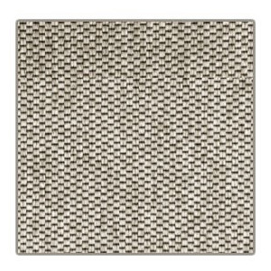 Vopi koberce Kusový koberec Nature tmavě béžový čtverec - 100x100