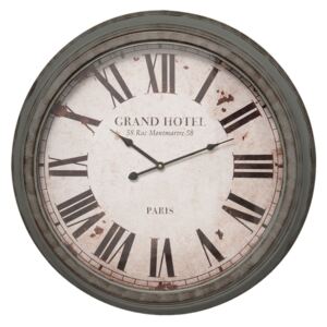 Kovové nástěnné hodiny Grand Hotel - Ø 64*10 cm