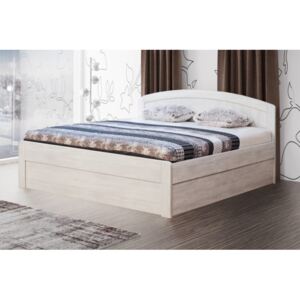 BMB MARIKA ART - kvalitní lamino postel s úložným prostorem