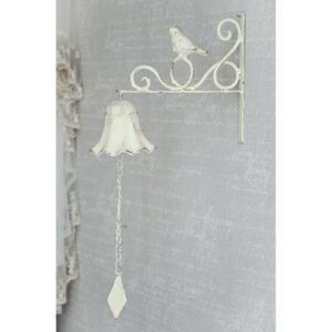 Zvonek s dekorem ptáčka - 24*10*49 cm