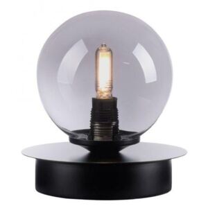 PN 4039-18 LED stolní lampa, černá, G9-patice, včetně sv. zdroje, kouřové sklo 2700K - PAUL NEUHAUS