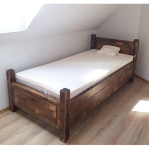 Stará Krása – Ruční výroba Masivní postele na zakázku 90 x 200 cm
