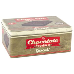 Plechový box Chocolate 22 x 16 x 9 cm