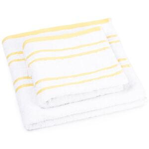 Profod Sada ručníku a osušky Snow žlutá, 50 x 100 cm, 70 x 140 cm
