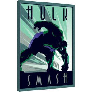 Obraz na plátně Marvel Deco - Hulk, (30 x 40 cm)