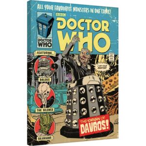 Obraz na plátně Doctor Who - The Origin of Davros, (60 x 80 cm)