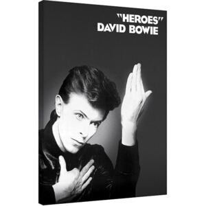 Obraz na plátně David Bowie - Heroes, (60 x 80 cm)
