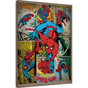 Obraz na plátně Spider-Man - Retro, (60 x 80 cm)