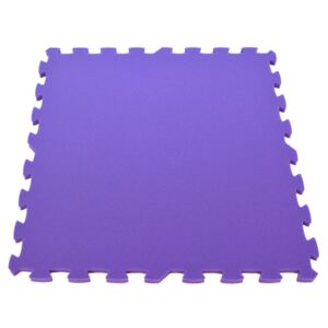 Pěnový koberec Mid-form, jednotlivý díl silný - Fialová