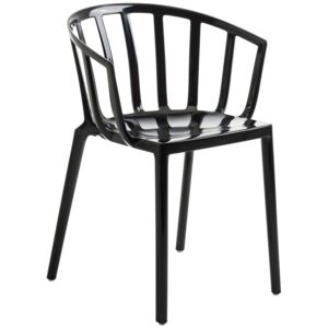 Výprodej Kartell designové židle Venice (černá)