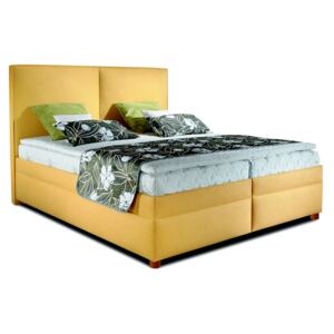 Čalouněná manželská postel BOX SPRING Polo 160/180x200cm - výběr potahu