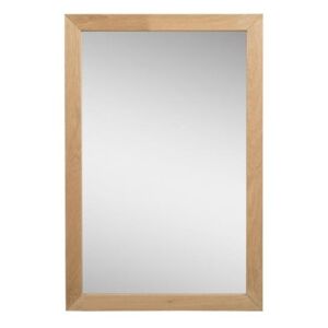 Závěsné zrcadlo Menera 90x60 cm, dub