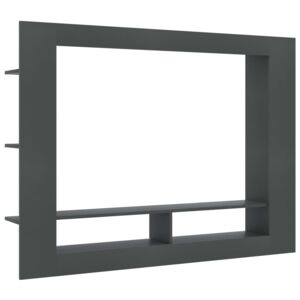 TV stolek Plumb - šedý | 152x22x113 cm