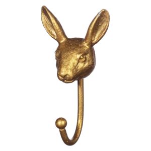 Sass & Belle Zlatý věšák ve tvaru králíčka Rabbit Hook