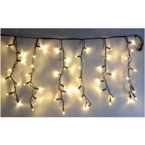 LED venkovní vánoční světelný závěs PROFI, 200xLED, teplá bílá, 3,5x0,5m, bez přívod. kabelu