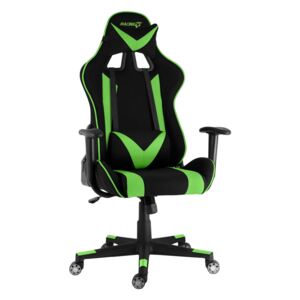 Herní židle RACING PRO ZK-011 TEX černo-zelená