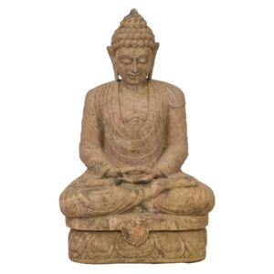 Pískovcová socha z Orissi, Buddha, 60x35x96cm