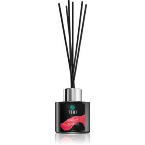 THD Luxury Black Collection Sweet Peonia aroma difuzér s náplní 100 ml