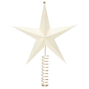 Hübsch Bílá papírová vánoční hvězda Paperon 31 cm
