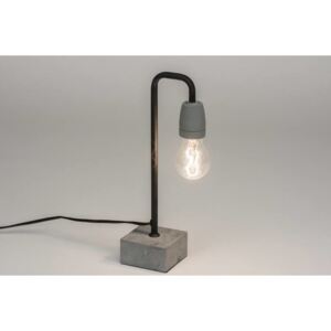 Stolní designová industriální lampa Beton Industry Bulb (Greyhound)