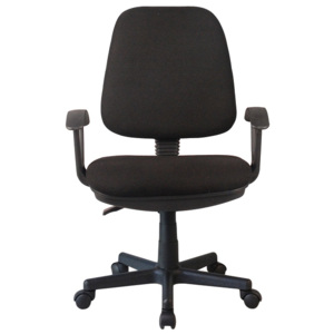 Kancelářská židle ve černé látce TK2055
