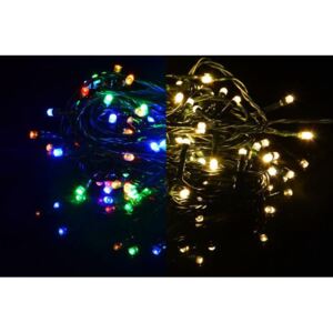 Nexos D39234 Vánoční světelný řetěz 200 LED - 9 blikajících funkcí - 19,9 m