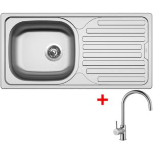Set Sinks CLASSIC 860 V matný + baterie VITALIA