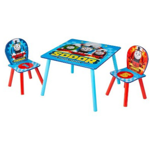 Dětský stůl Mašinka Tomáš s židlemi