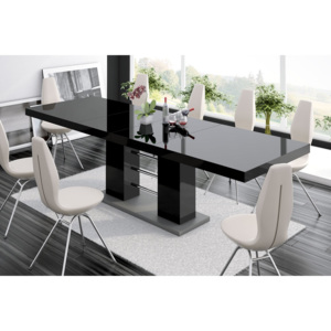 Hubertus Rozkládací jídelní stůl LINOSA 2 Barva nábytku: Černý lesk