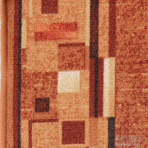 Moderní koberec běhoun Bombay 84 oranžový Šíře role: šíře 67 cm