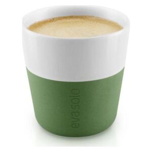 EVA SOLO Termohrnky na kávu Espresso 2ks světle zelená 80ml