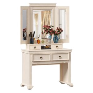 Toaletní stolek se zrcadlem Annie - dub provence