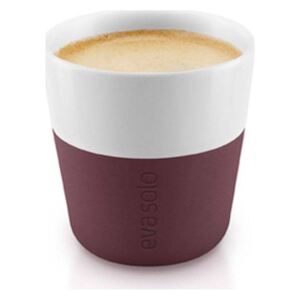 EVA SOLO Termohrnky na kávu Espresso 2ks burgundy 80ml